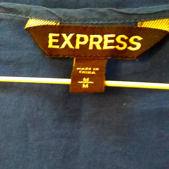 Express Cotton/Silk Top M - Picture 2 of 5